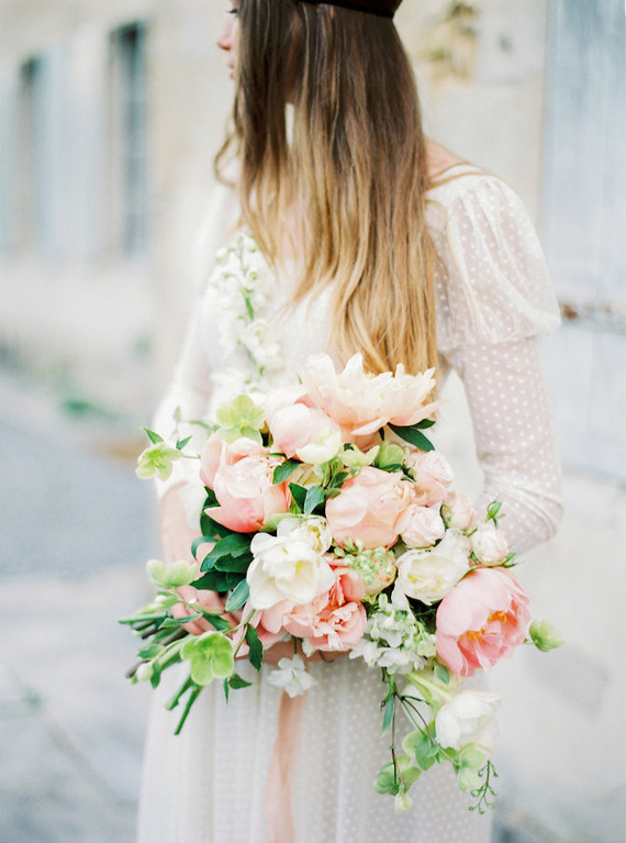 peony bridal bouquet