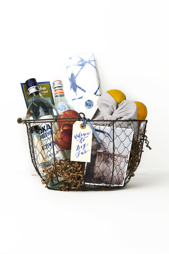 wedding welcome basket