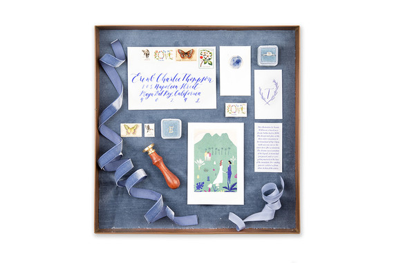 Big sur wedding invites