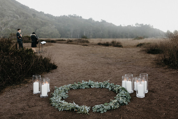 Intimate Big Sur wedding Inspiration