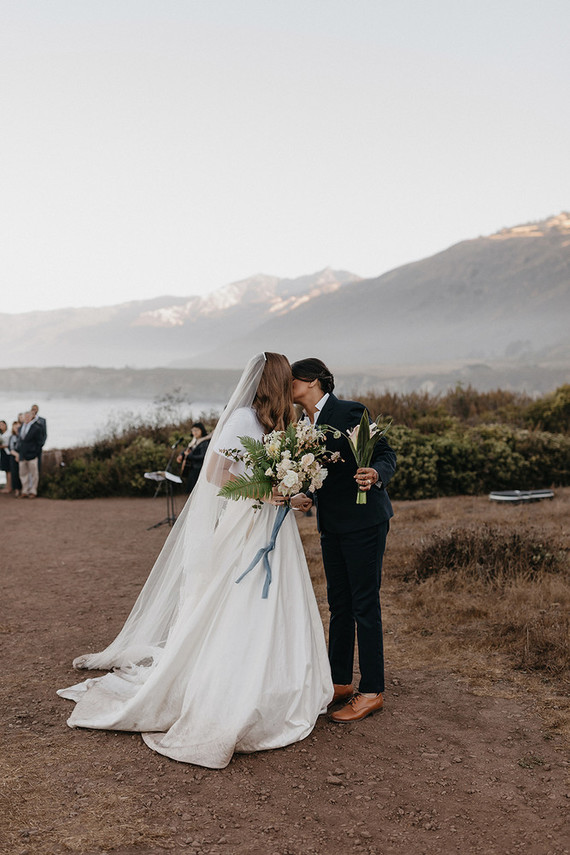 Intimate Big Sur wedding