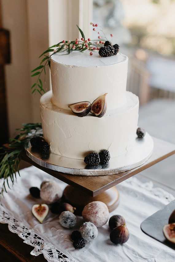 Fig wedding cake