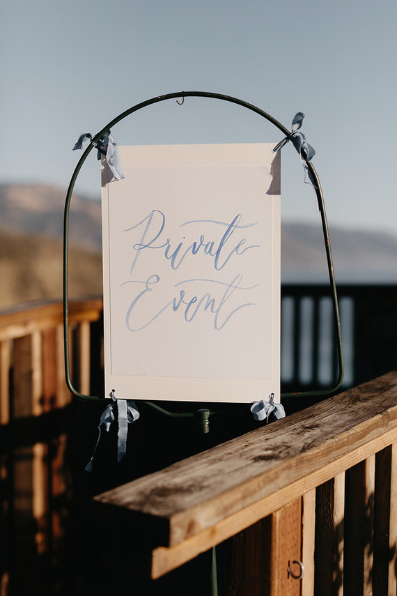 Intimate Big Sur wedding Inspiration