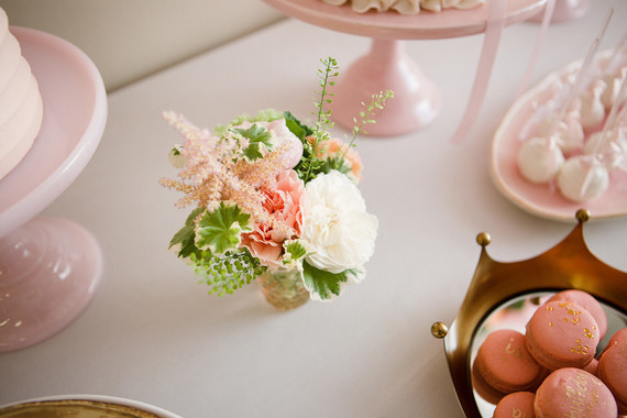 pink and gold ballet-inspired birthday party