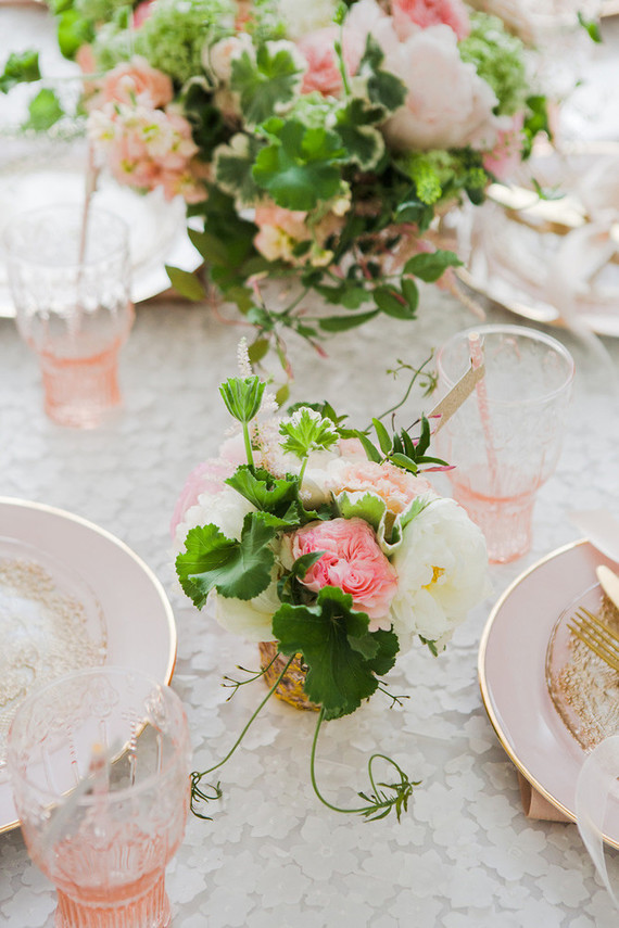 pink and gold ballet-inspired birthday party