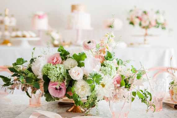 pink and gold ballet-inspired birthday party Inspiration