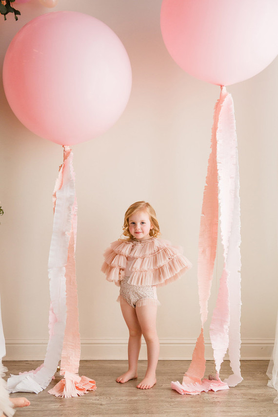 pink and gold ballet-inspired birthday party