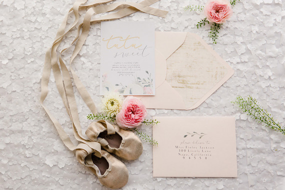 ballet party invites