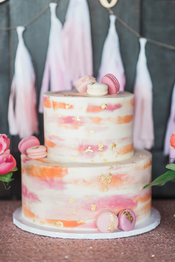 peony-inspired baby shower