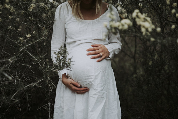 Spring portland maternity photos