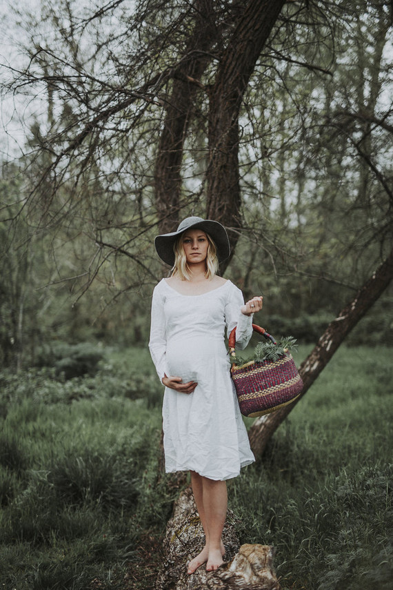 Spring portland maternity photos