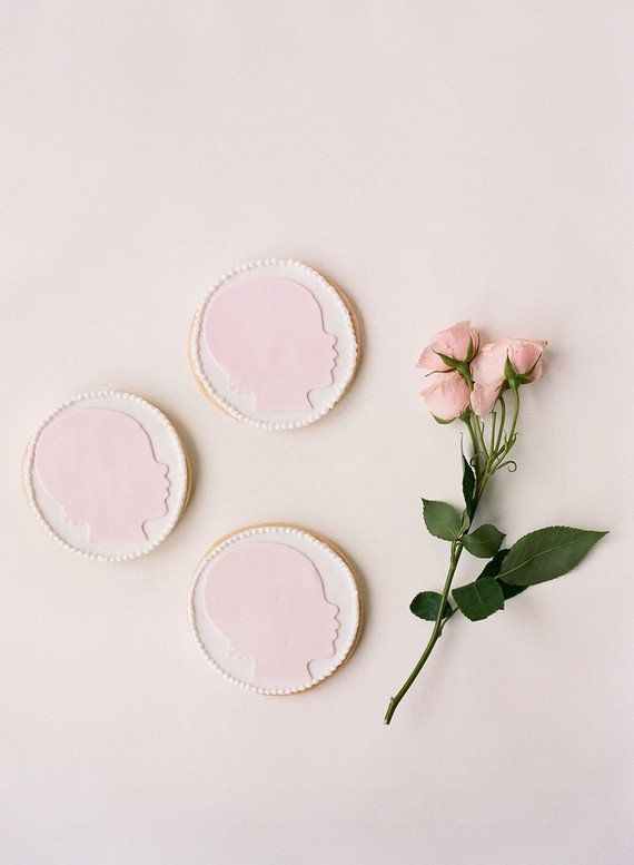 baby silhouette cookies