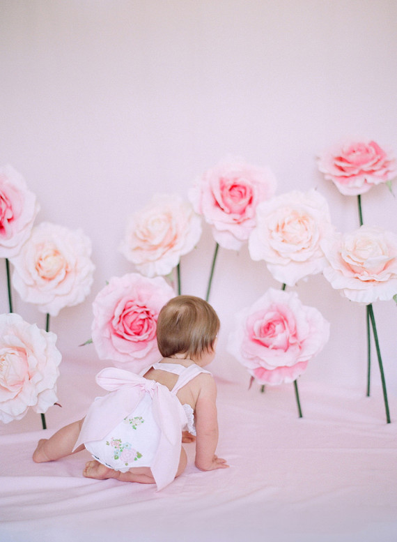 Extra large paper flowers