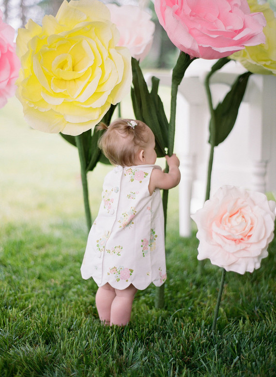 Extra large paper flowers