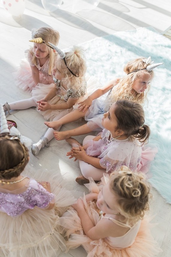 unicorn dress-up party