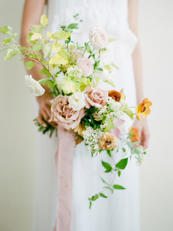delicate floral arrangements