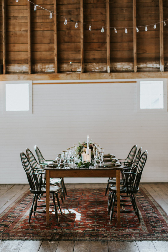 Bohemian barn wedding ideas