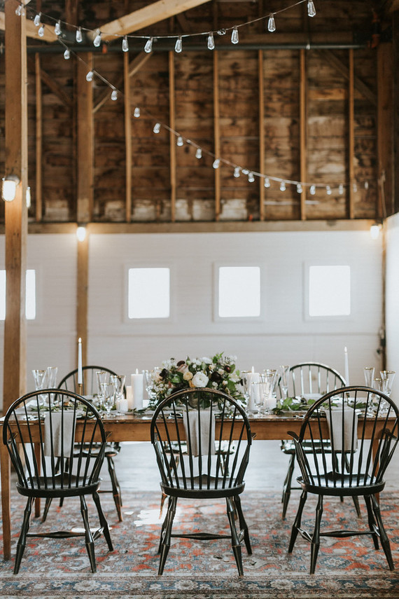 Bohemian barn wedding ideas