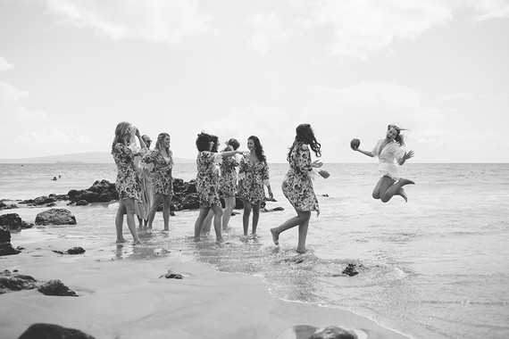 desert meet beach maui wedding
