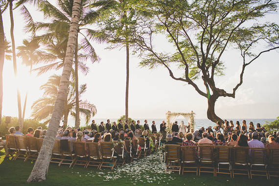 desert meet beach maui wedding