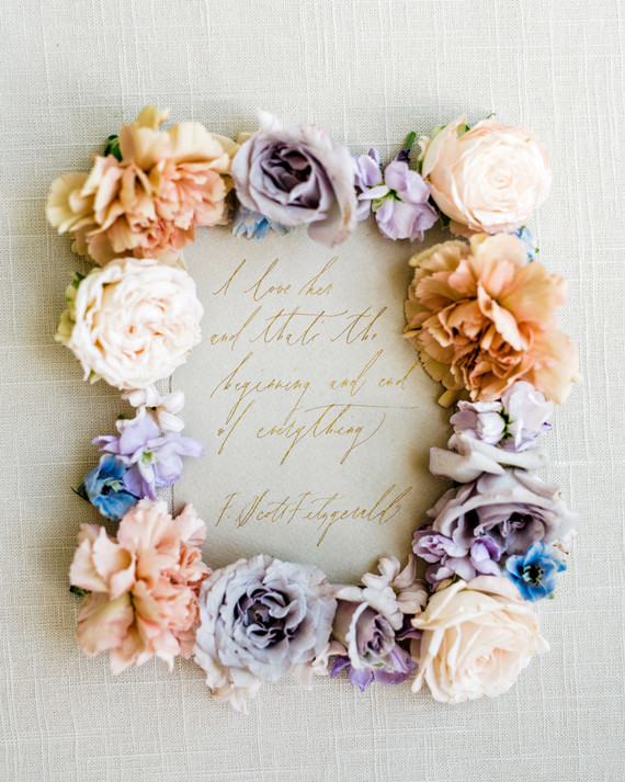 French impressionist inspired wedding ideas