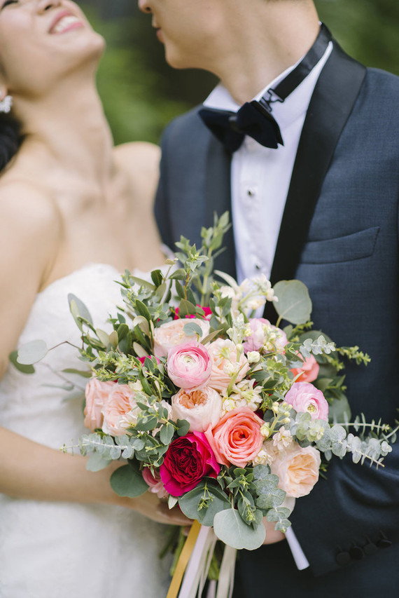 pink watercolor-inspired beach wedding in Phuket, Thailand