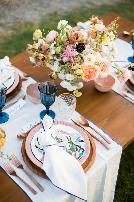 floral party at Flora Farms in Cabo