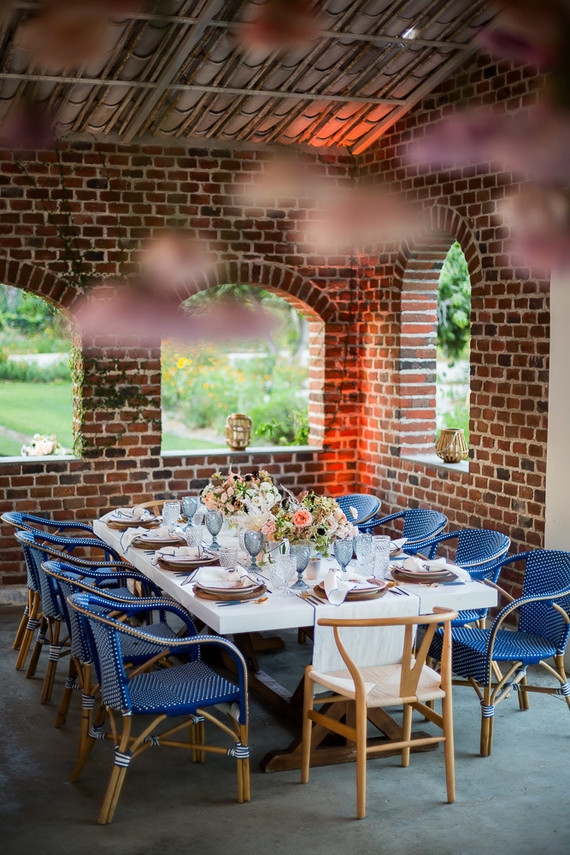 floral party at Flora Farms in Cabo