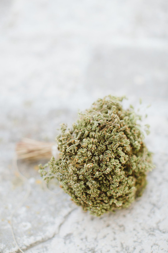 dried oregano bouquet in Italy