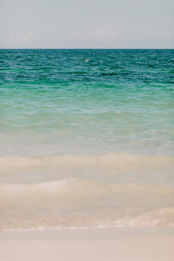 rustic tropical all white wedding in Tulum