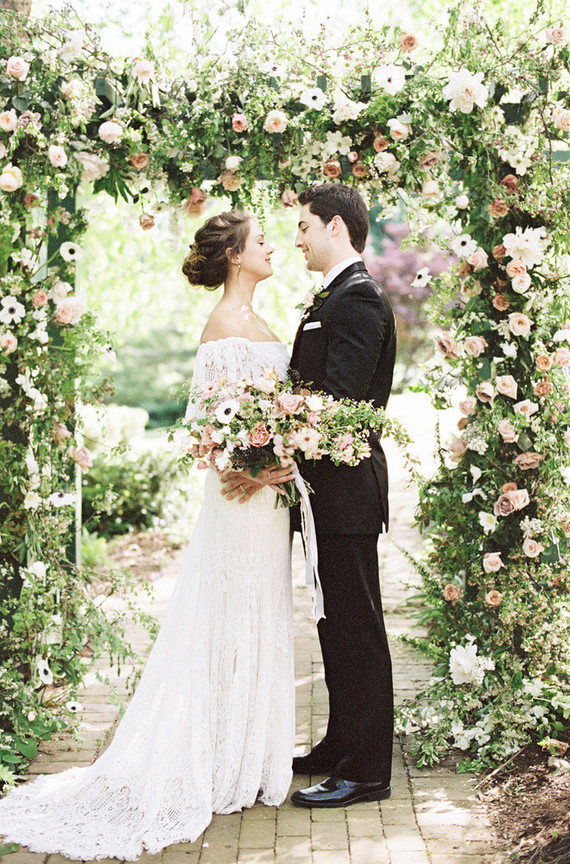 Floral spring wedding ideas