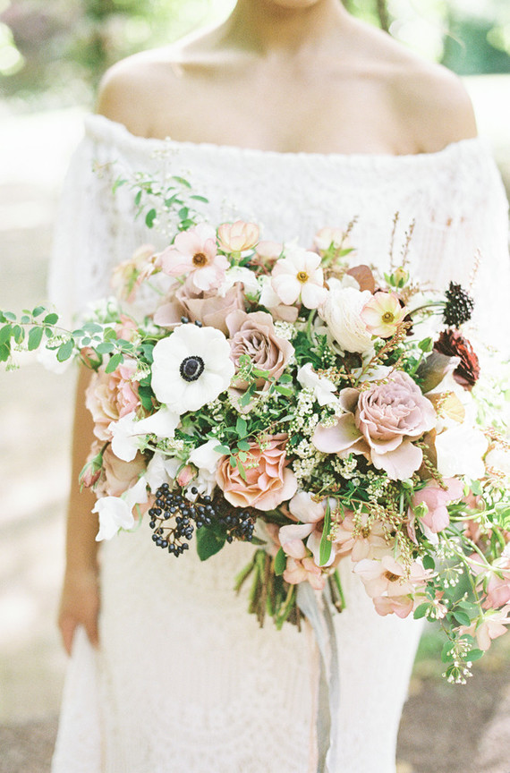 light purple bridal bouquet Inspiration