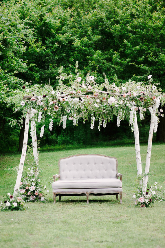 floral wedding decor