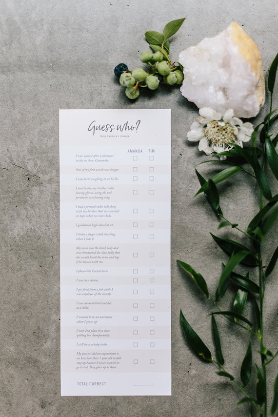 baby shower game Inspiration