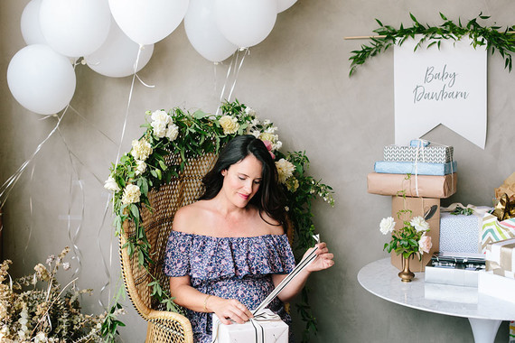 modern baby shower Inspiration