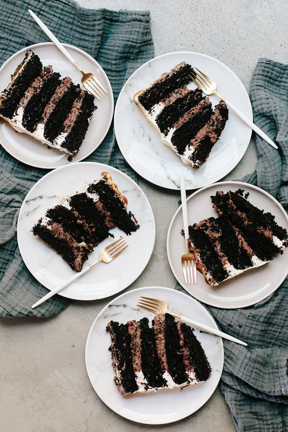 chocolate layer cake Inspiration