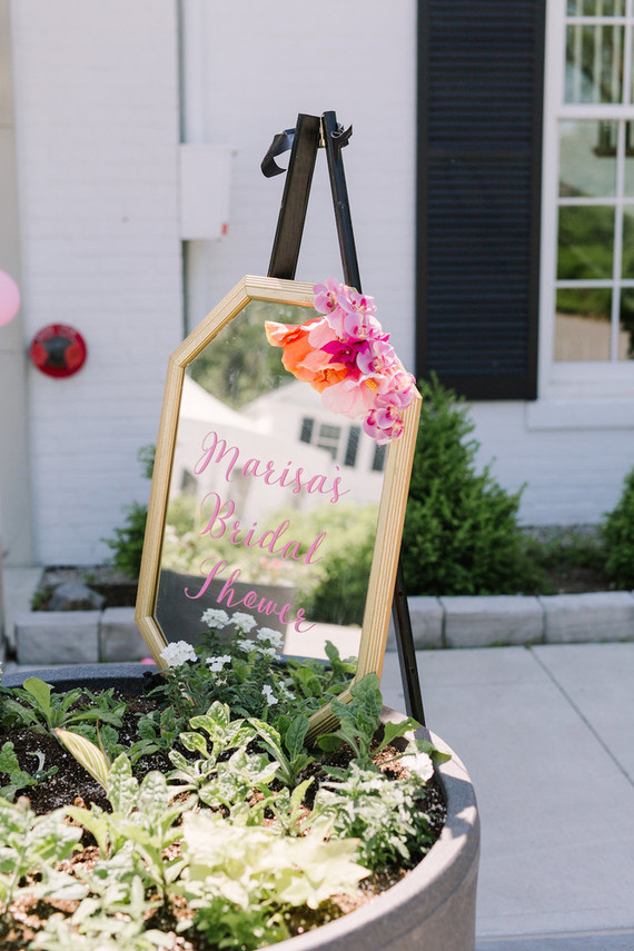 Tropical bridal shower