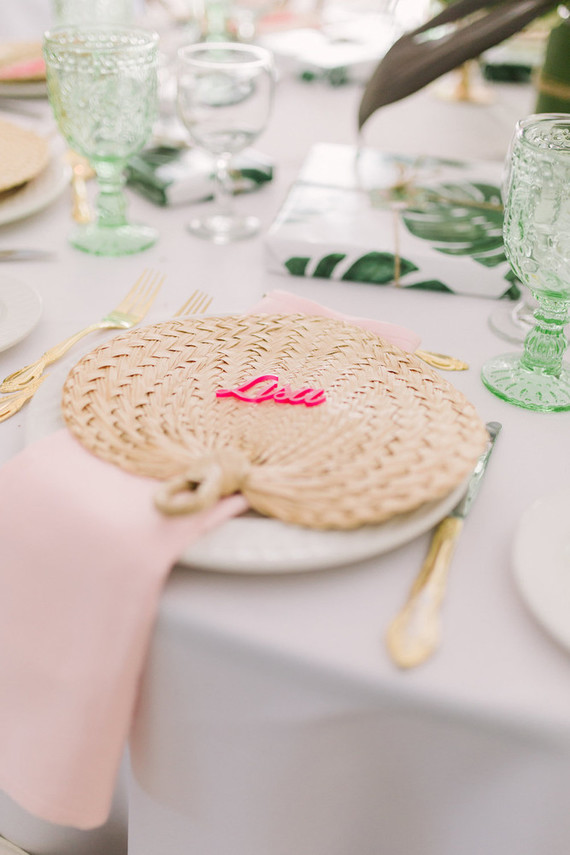 Tropical bridal shower