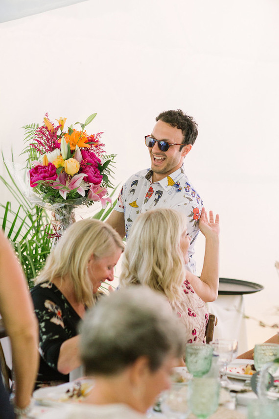 Tropical bridal shower