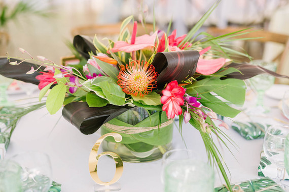 Tropical centerpiece