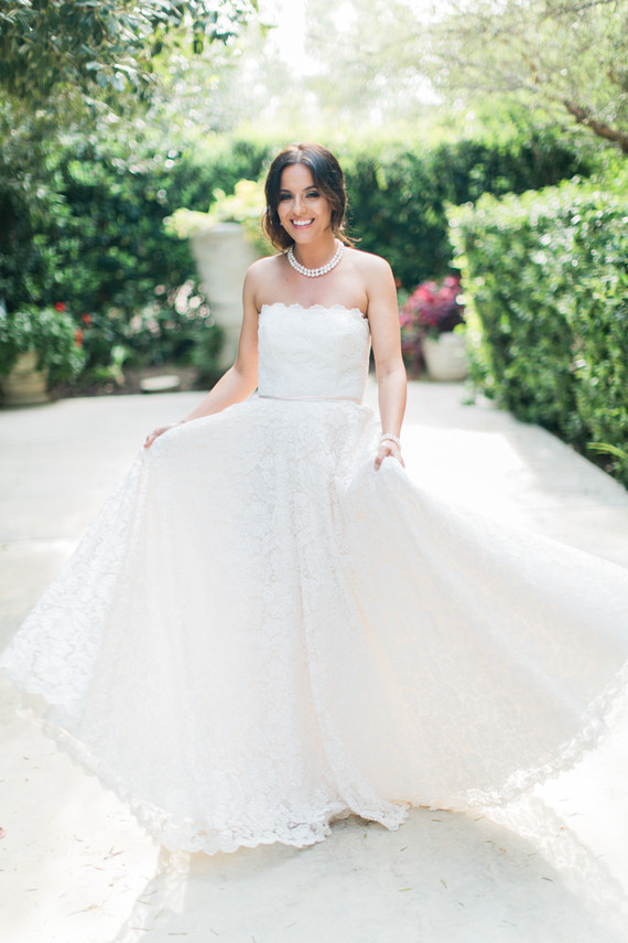 garden inspired bride