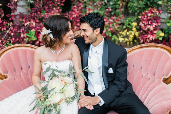 romantic garden wedding inspiration