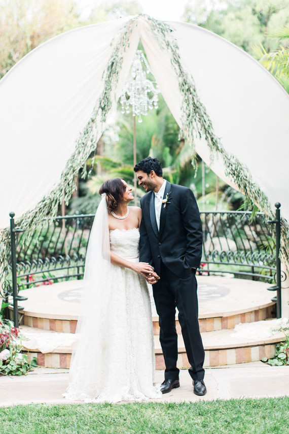 garden wedding ceremony