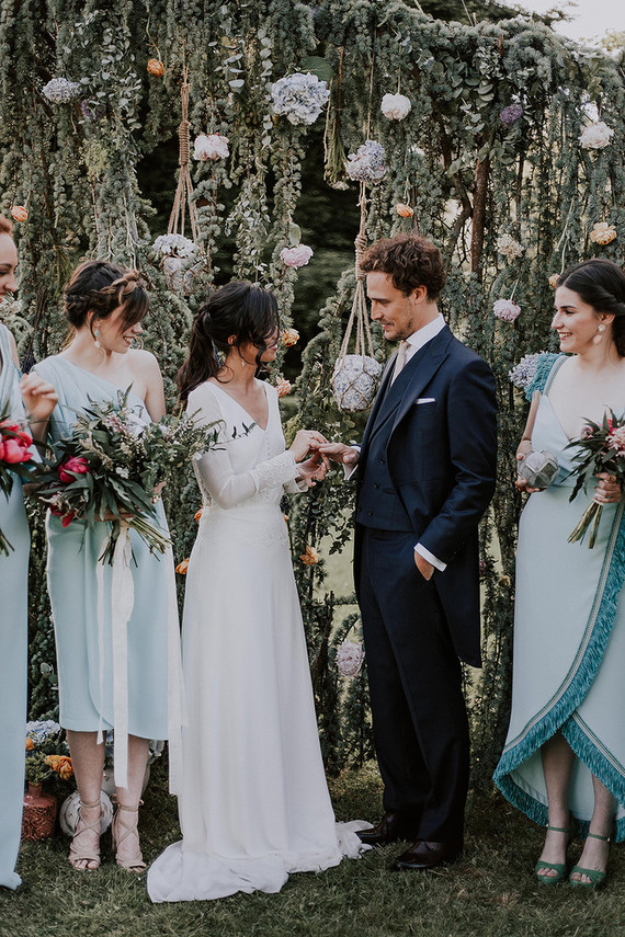 wedding ceremony in Spain