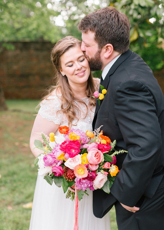 colorful richmond, virginia wedding