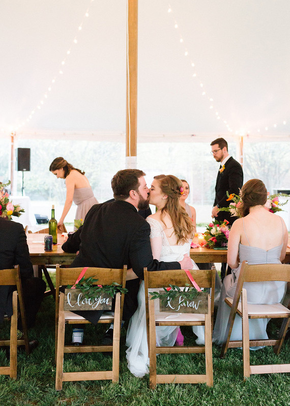 wedding chair signs