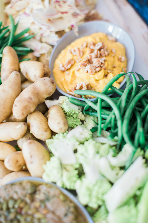 crudite platter