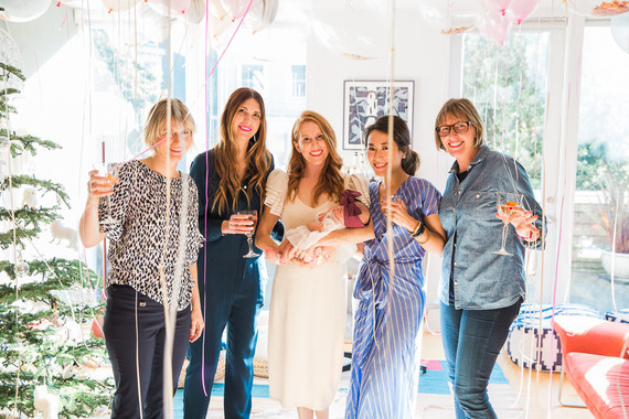 Pink and gold girl's adoption party Wedding Inspiration