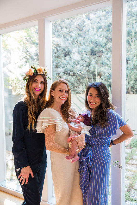 girl's sip and see adoption party Inspiration