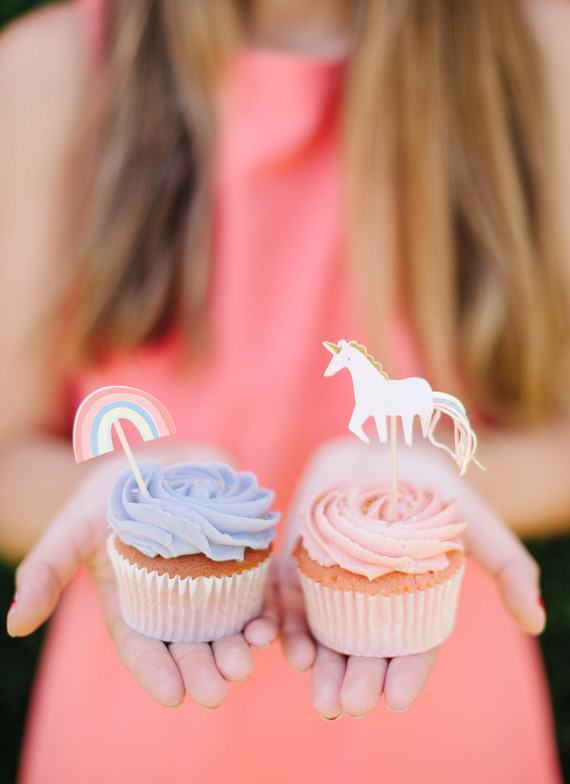Unicorn cupcakes